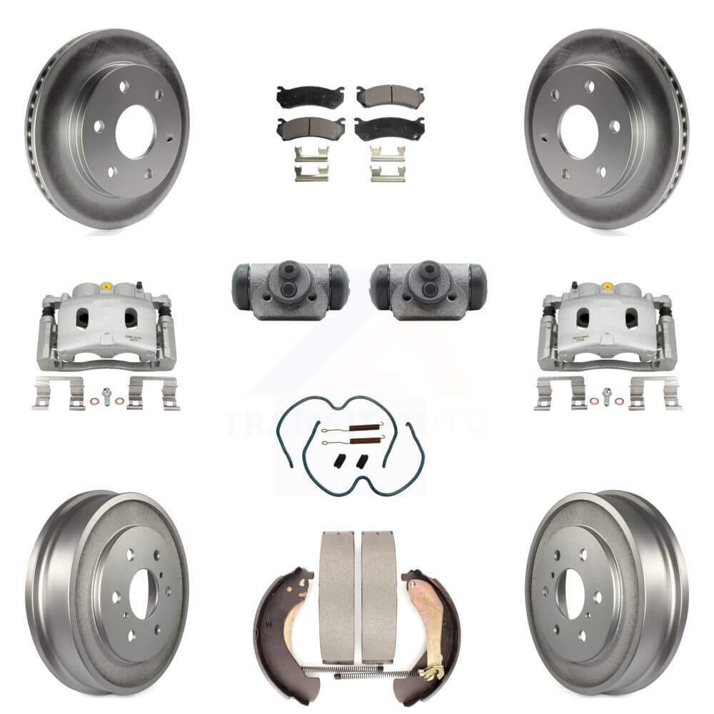Transit Auto - KCG-100360P - Front and Rear Disc Brake Kits image 1