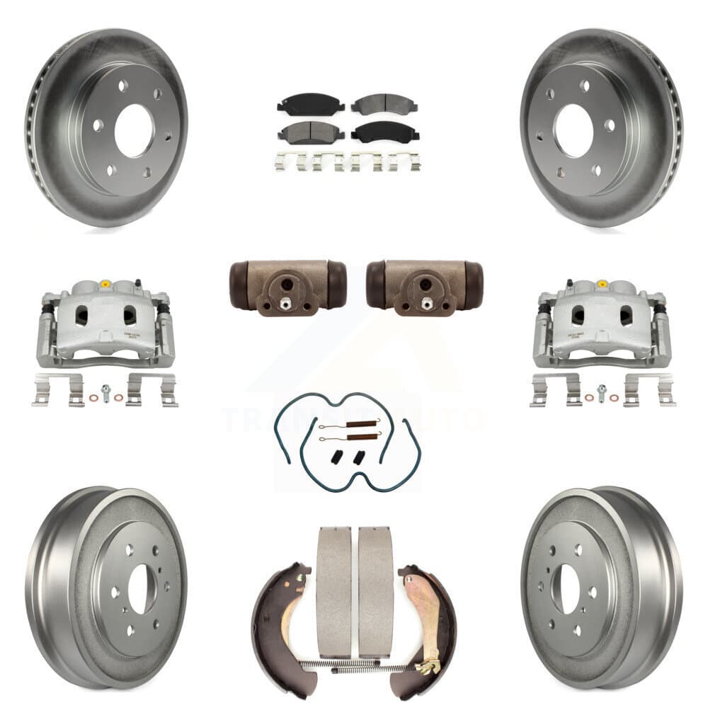Transit Auto - KCG-100367S - Front and Rear Disc Brake Kits image 1