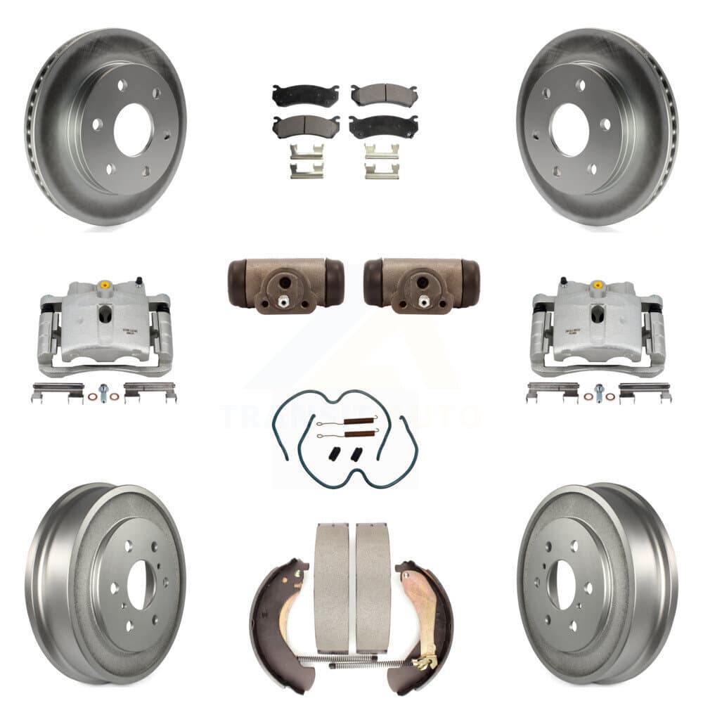 Transit Auto - KCG-100372T - Front and Rear Disc Brake Kits image 1