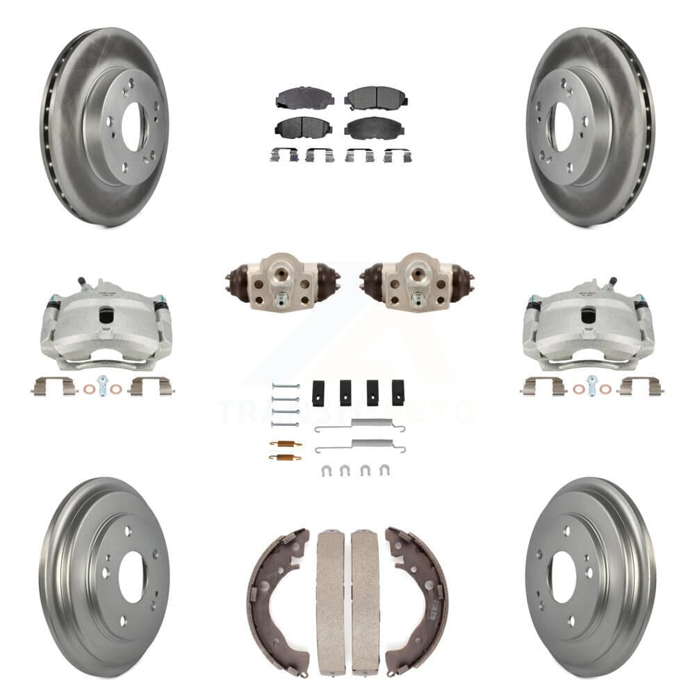 Transit Auto - KCG-100374P - Front and Rear Disc Brake Kits image 1