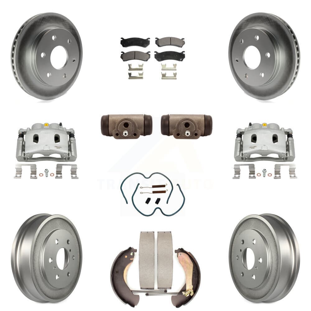 Transit Auto - KCG-100376T - Front and Rear Disc Brake Kits image 1