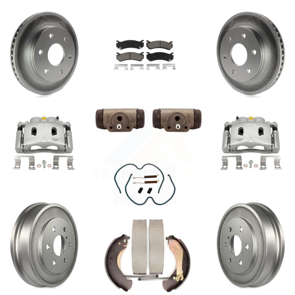 Transit Auto - KCG-100378C - Front and Rear Disc Brake Kits image 1