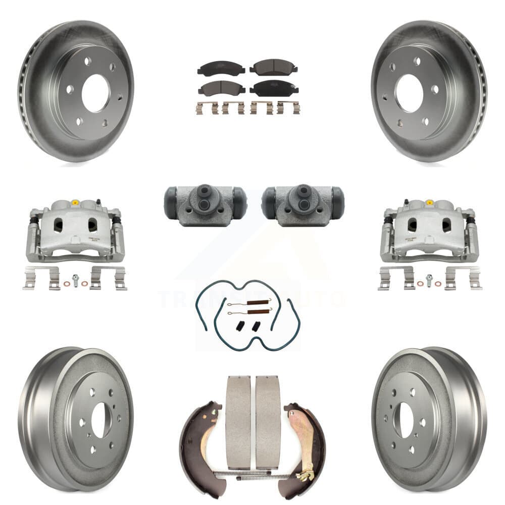 Transit Auto - KCG-100379T - Front and Rear Disc Brake Kits image 1