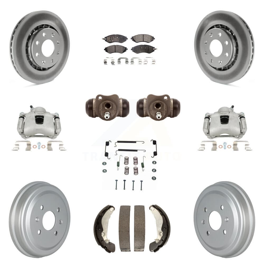 Transit Auto - KCG-100381P - Front and Rear Disc Brake Kits image 1
