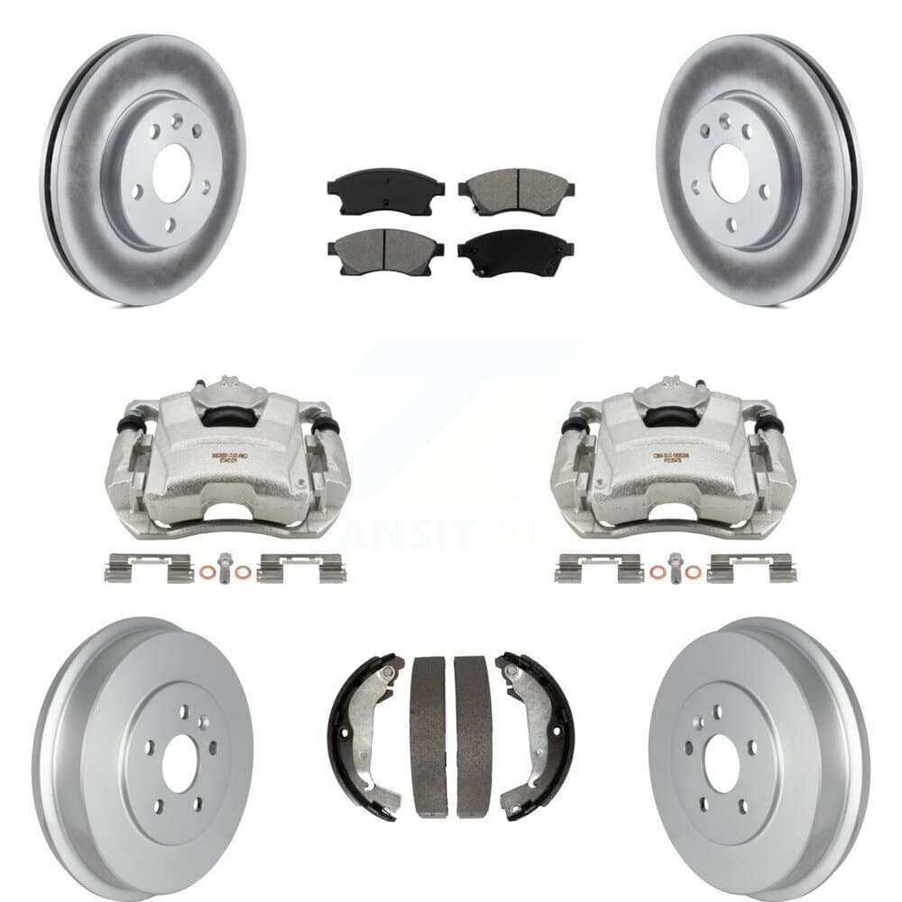 Transit Auto - KCG-100391S - Front and Rear Disc Brake Kits image 1