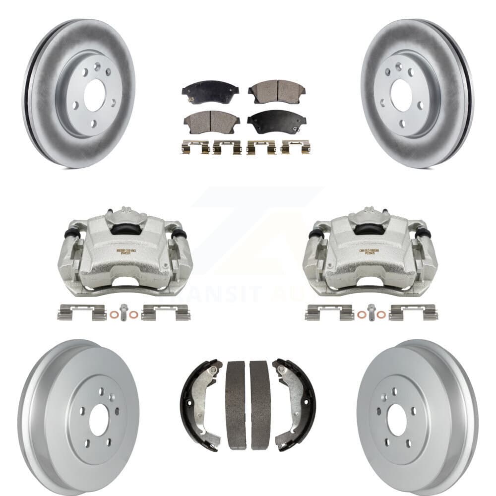 Transit Auto - KCG-100392P - Front and Rear Disc Brake Kits image 1