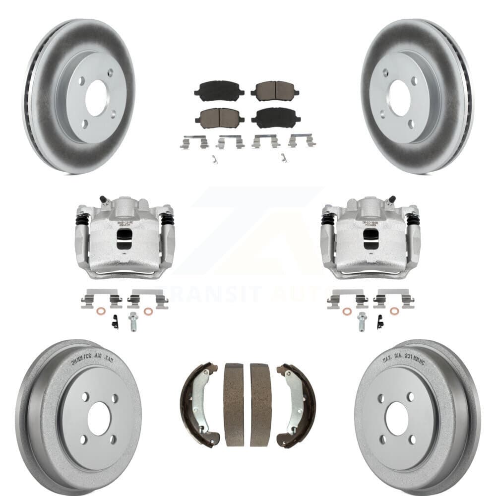 Transit Auto - KCG-100395C - Front and Rear Disc Brake Kits image 1