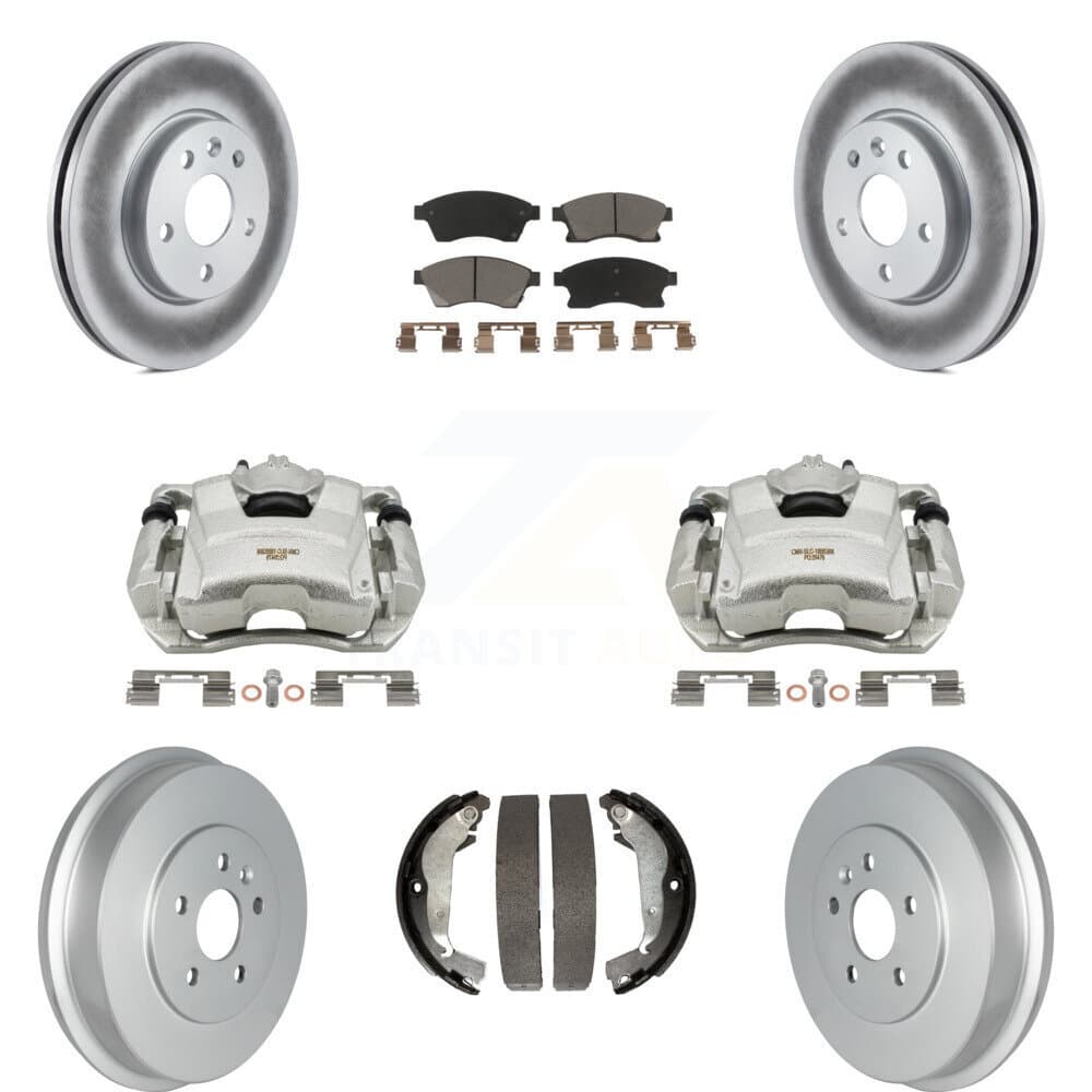 Transit Auto - KCG-100420C - Front and Rear Disc Brake Kits image 1