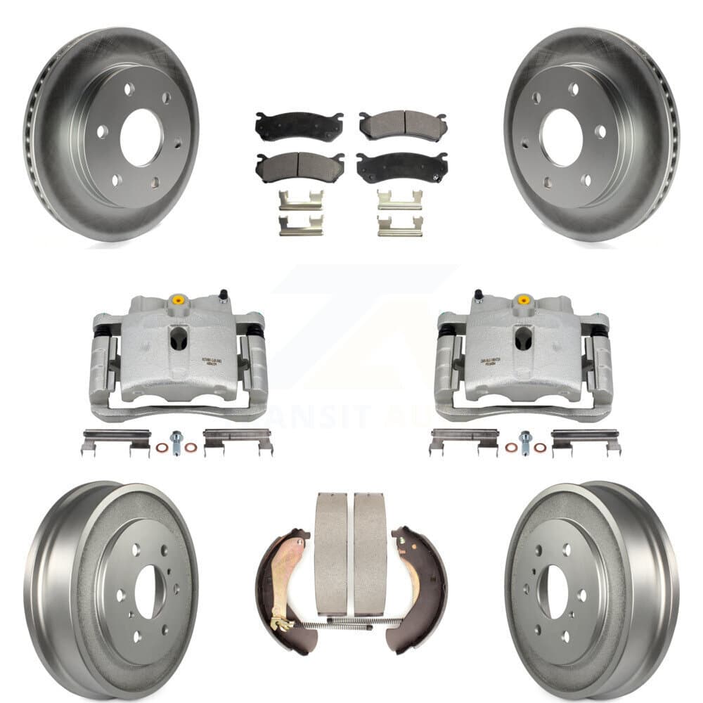 Transit Auto - KCG-100424P - Front and Rear Disc Brake Kits image 1