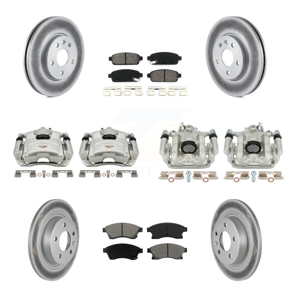 Transit Auto - KCG-100774S - Front and Rear Disc Brake Kits image 1