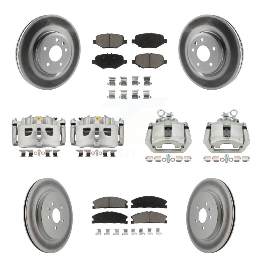 Transit Auto - KCG-100782C - Front and Rear Disc Brake Kits image 1