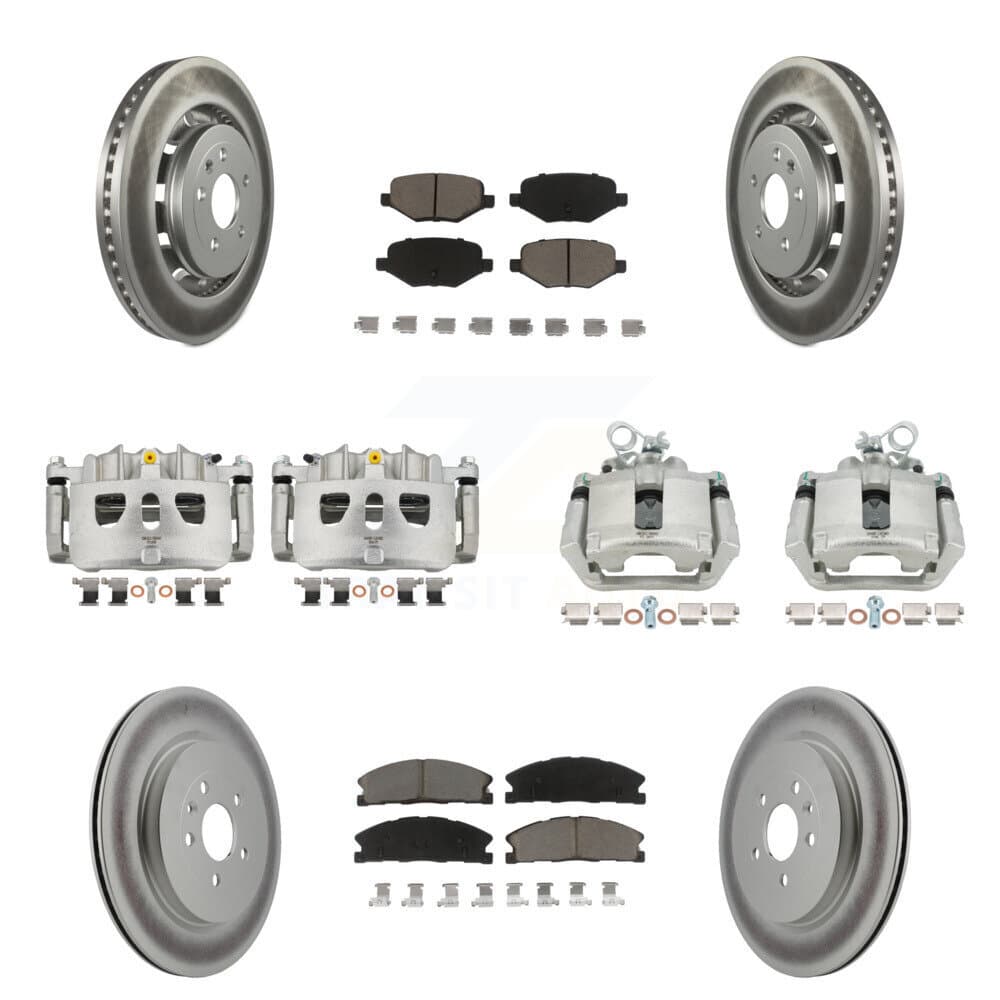 Transit Auto - KCG-100786C - Front and Rear Disc Brake Kits image 1