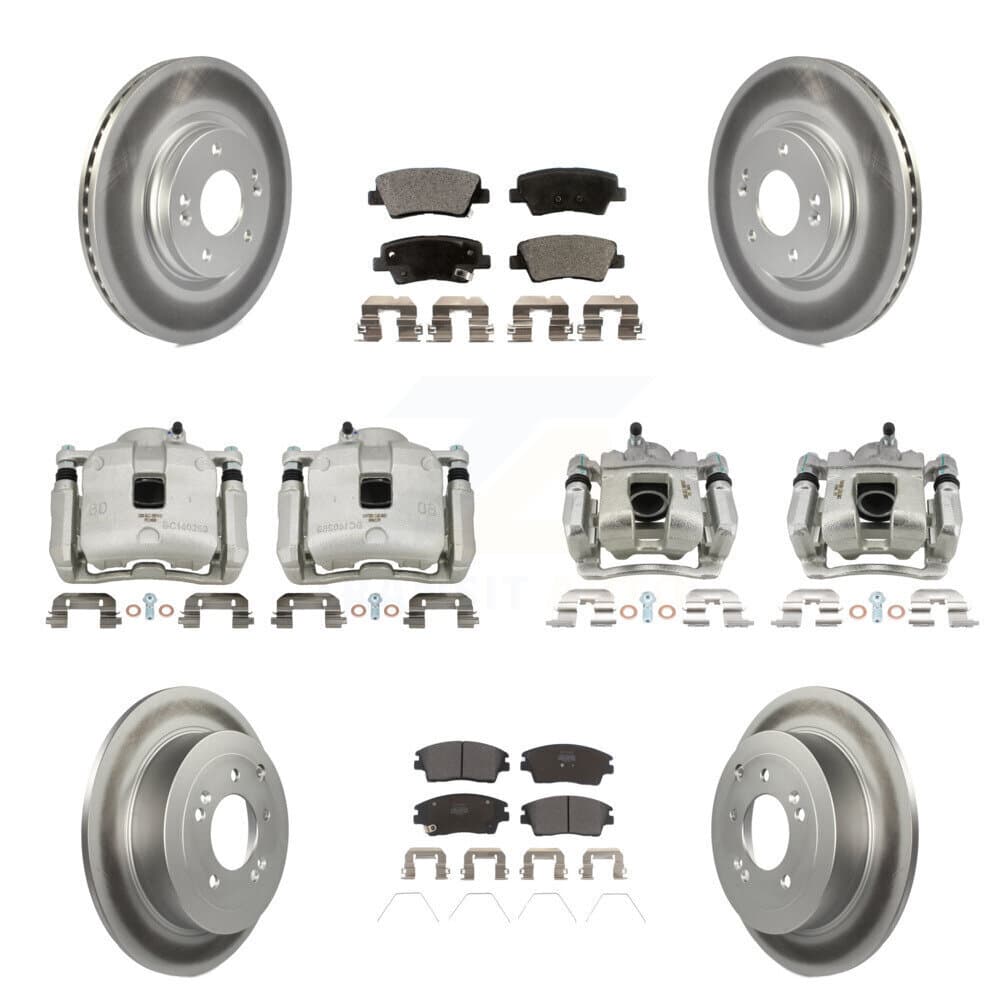 Transit Auto - KCG-100787P - Front and Rear Disc Brake Kits image 1