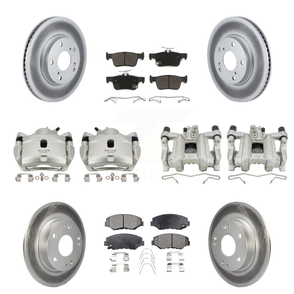Transit Auto - KCG-100793P - Front and Rear Disc Brake Kits image 1