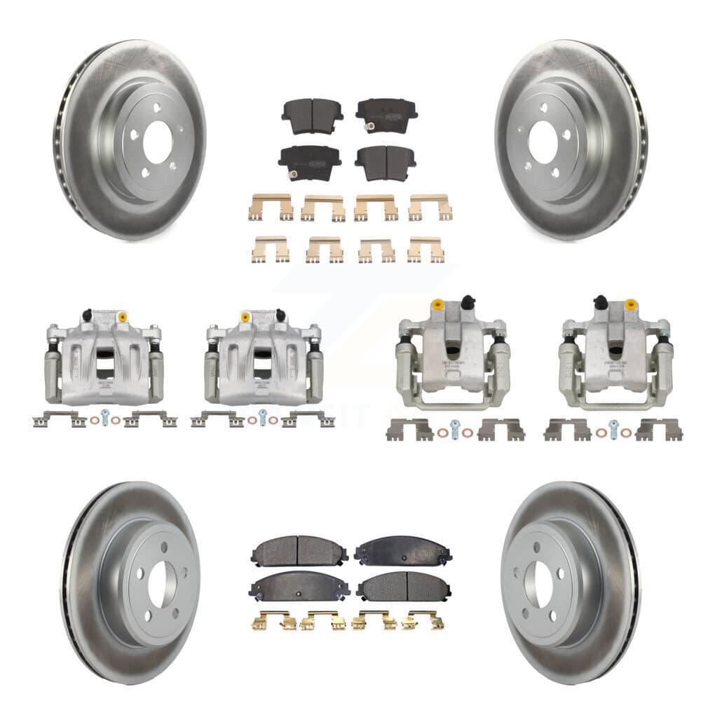 Transit Auto - KCG-100799P - Front and Rear Disc Brake Kits image 1