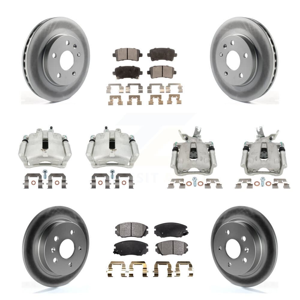 Transit Auto - KCG-100801T - Front and Rear Disc Brake Kits image 1