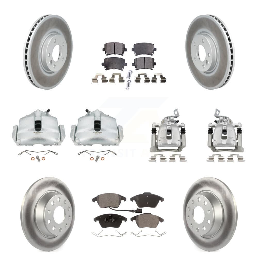 Transit Auto - KCG-100807P - Front and Rear Disc Brake Kits image 1