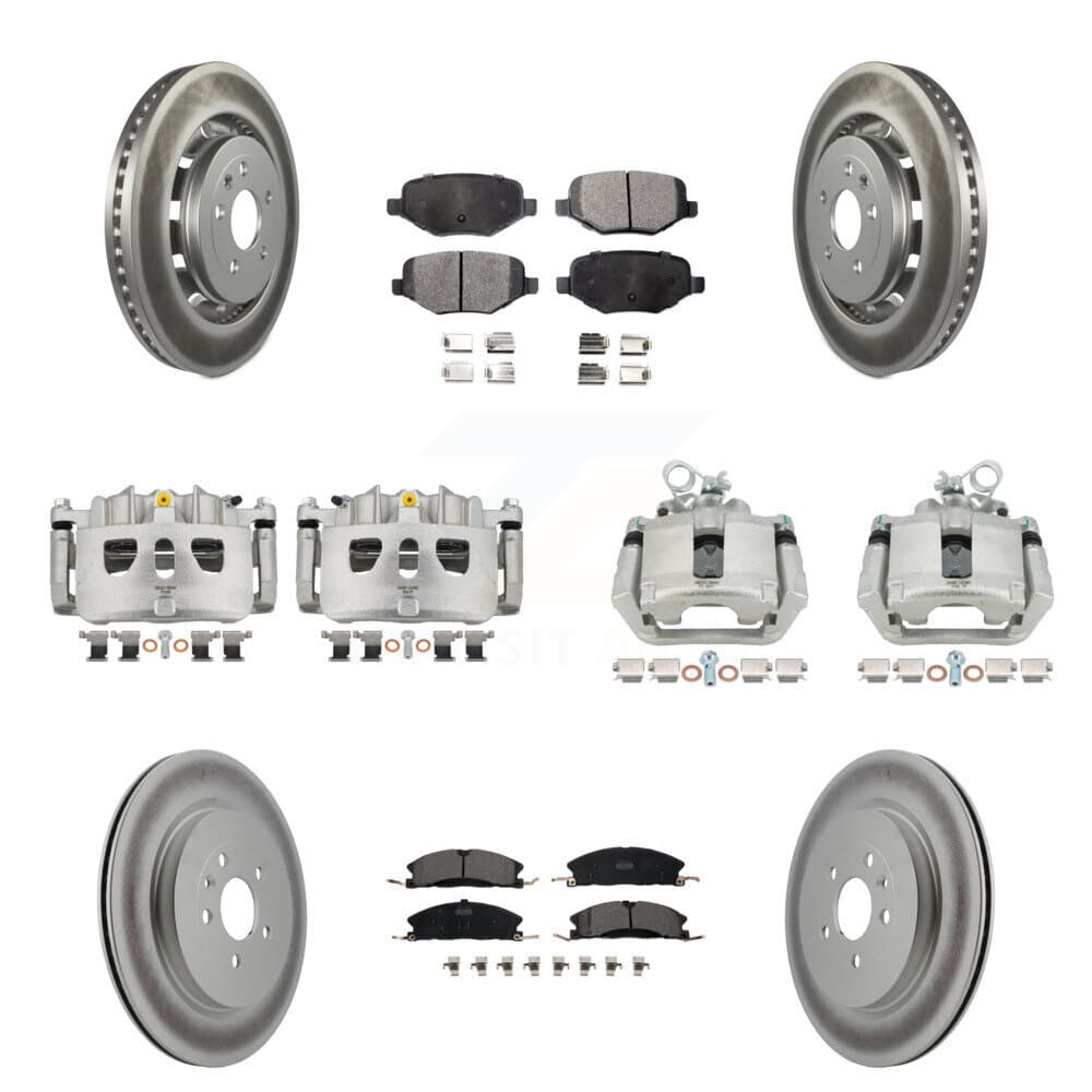 Transit Auto - KCG-100809T - Front and Rear Disc Brake Kits image 1