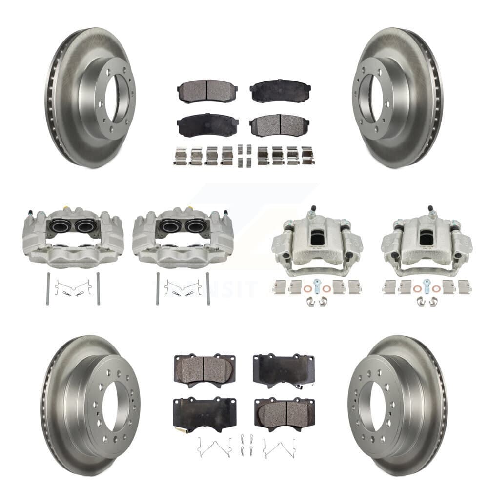 Transit Auto - KCG-100810T - Front and Rear Disc Brake Kits image 1