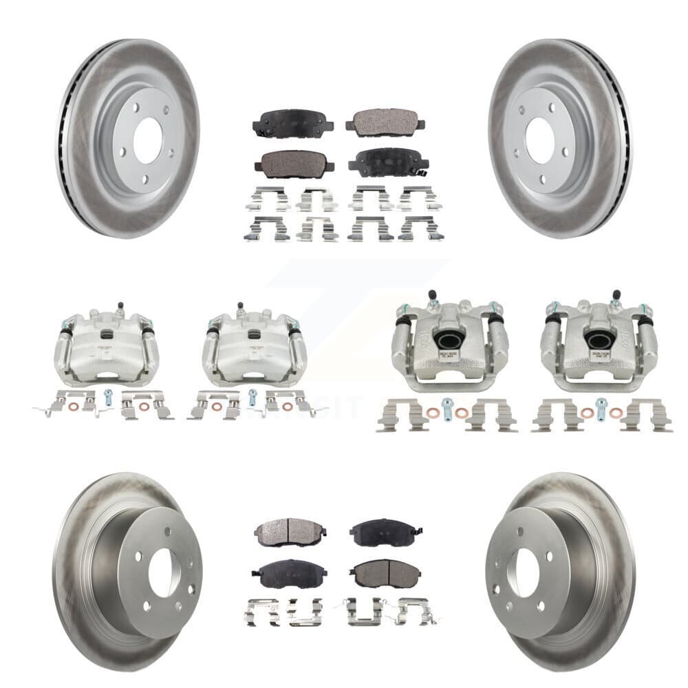 Transit Auto - KCG-100812P - Front and Rear Disc Brake Kits image 1