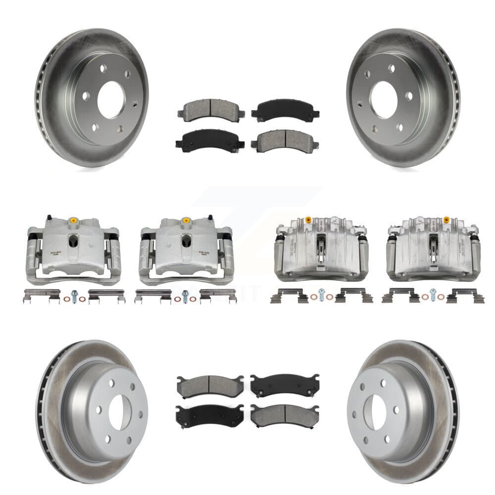 Transit Auto - KCG-100812S - Front and Rear Disc Brake Kits image 1