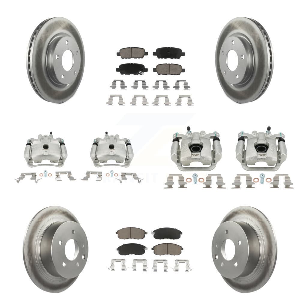 Transit Auto - KCG-100813C - Front and Rear Disc Brake Kits image 1
