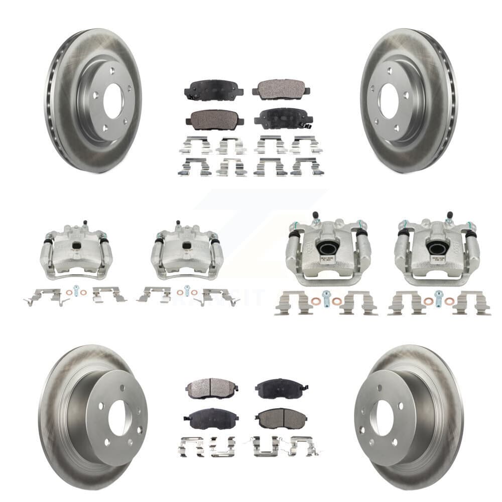 Transit Auto - KCG-100813T - Front and Rear Disc Brake Kits image 1