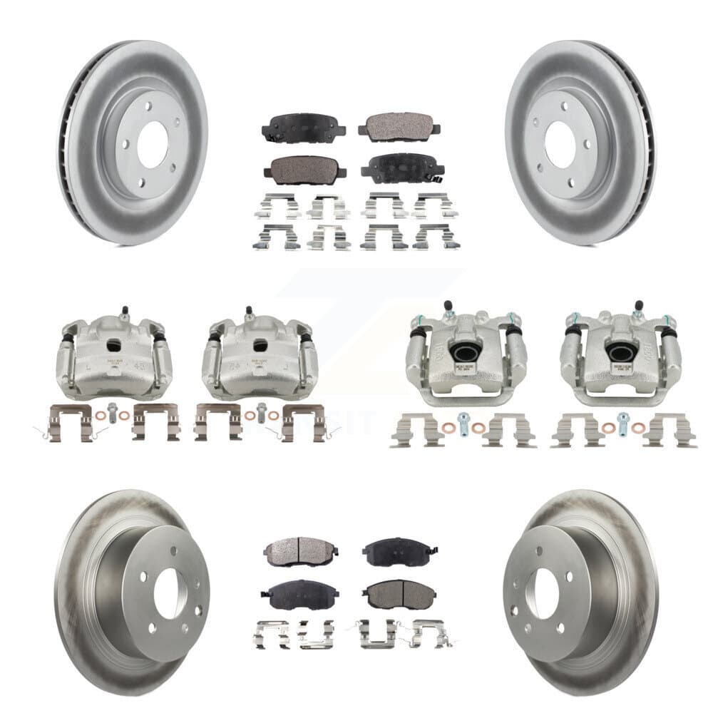 Transit Auto - KCG-100814T - Front and Rear Disc Brake Kits image 1