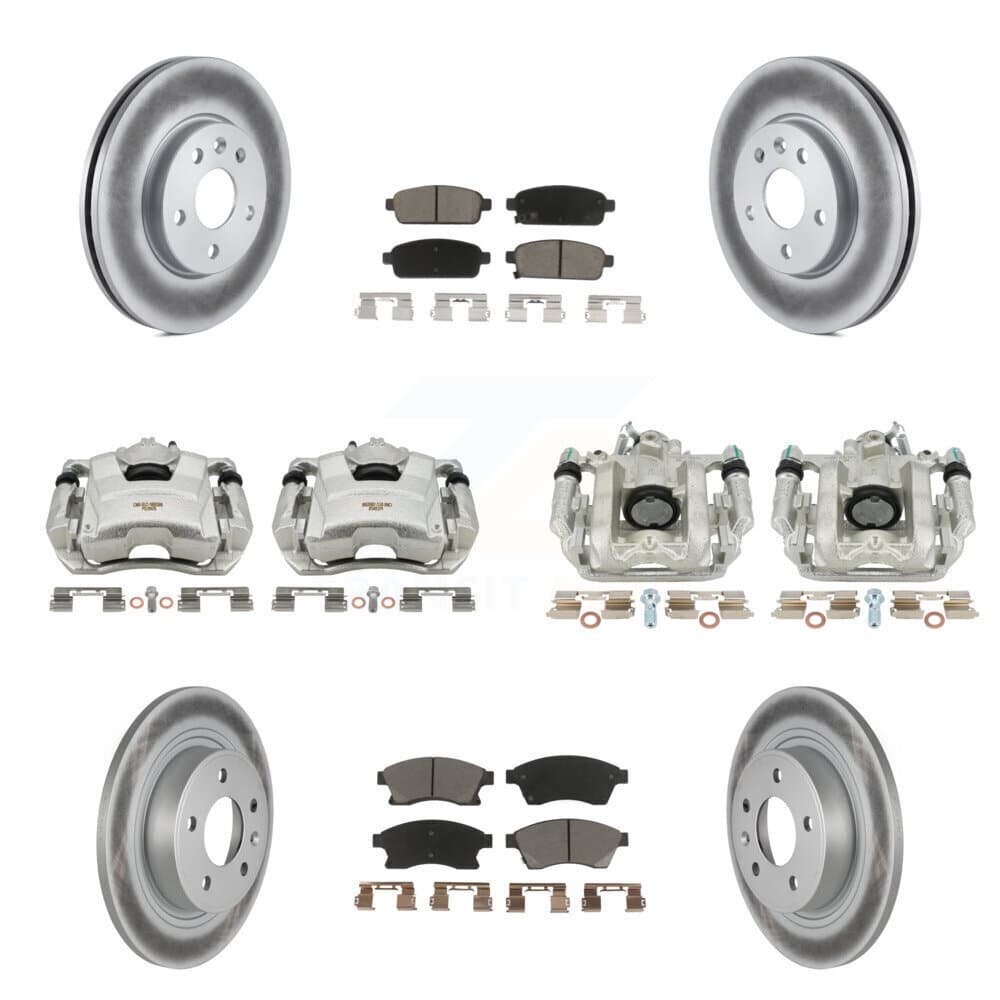 Transit Auto - KCG-100817C - Front and Rear Disc Brake Kits image 1