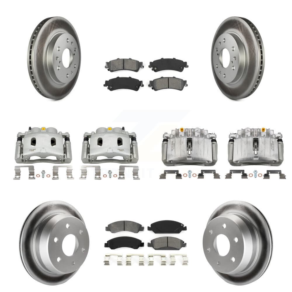 Transit Auto - KCG-100817S - Front and Rear Disc Brake Kits image 1