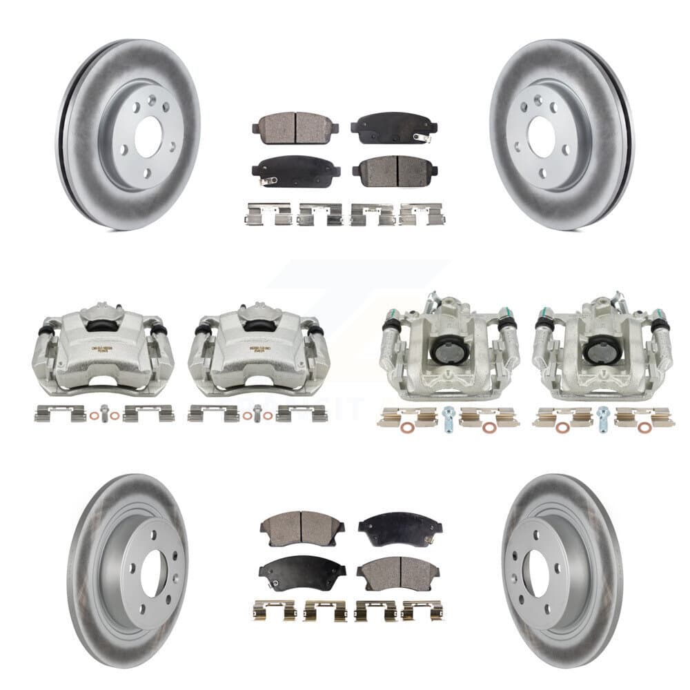 Transit Auto - KCG-100817T - Front and Rear Disc Brake Kits image 1
