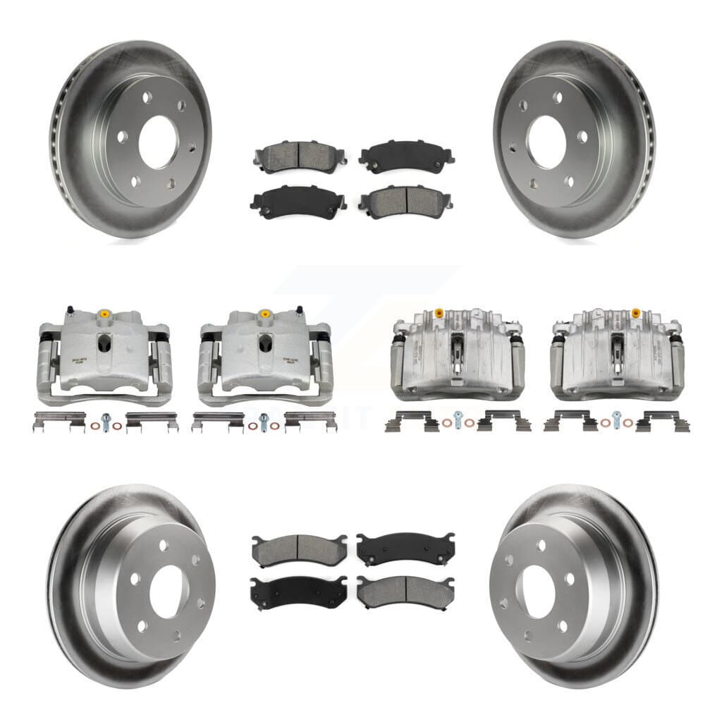 Transit Auto - KCG-100818S - Front and Rear Disc Brake Kits image 1