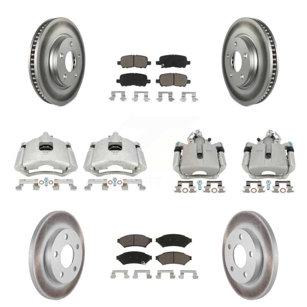 Transit Auto - KCG-100819C - Front and Rear Disc Brake Kits image 1