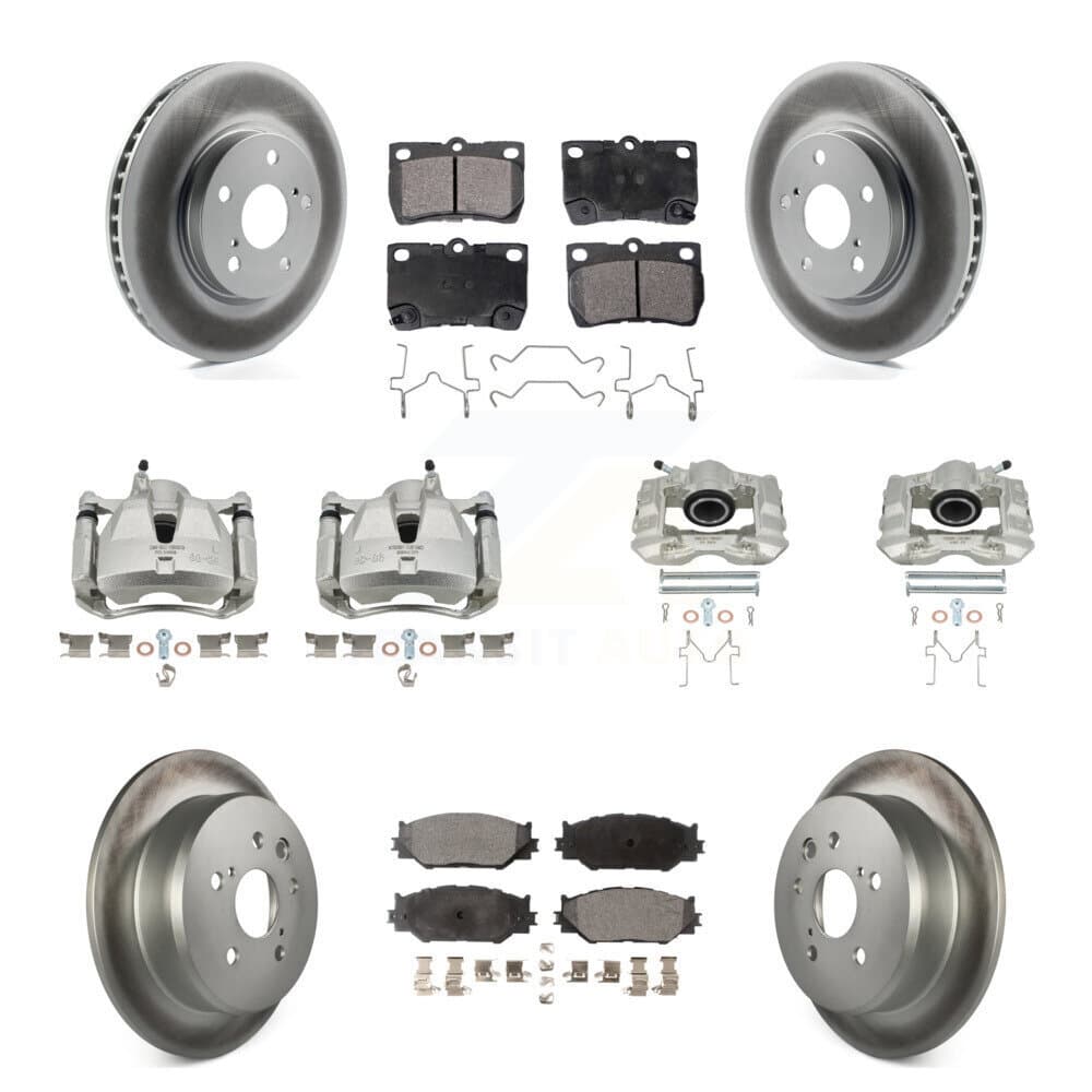 Transit Auto - KCG-100821P - Front and Rear Disc Brake Kits image 1