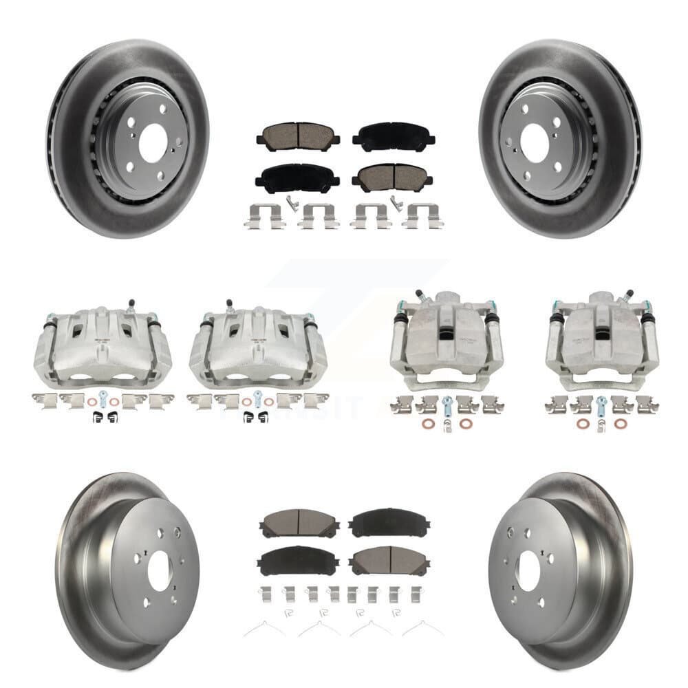 Transit Auto - KCG-100828C - Front and Rear Disc Brake Kits image 1