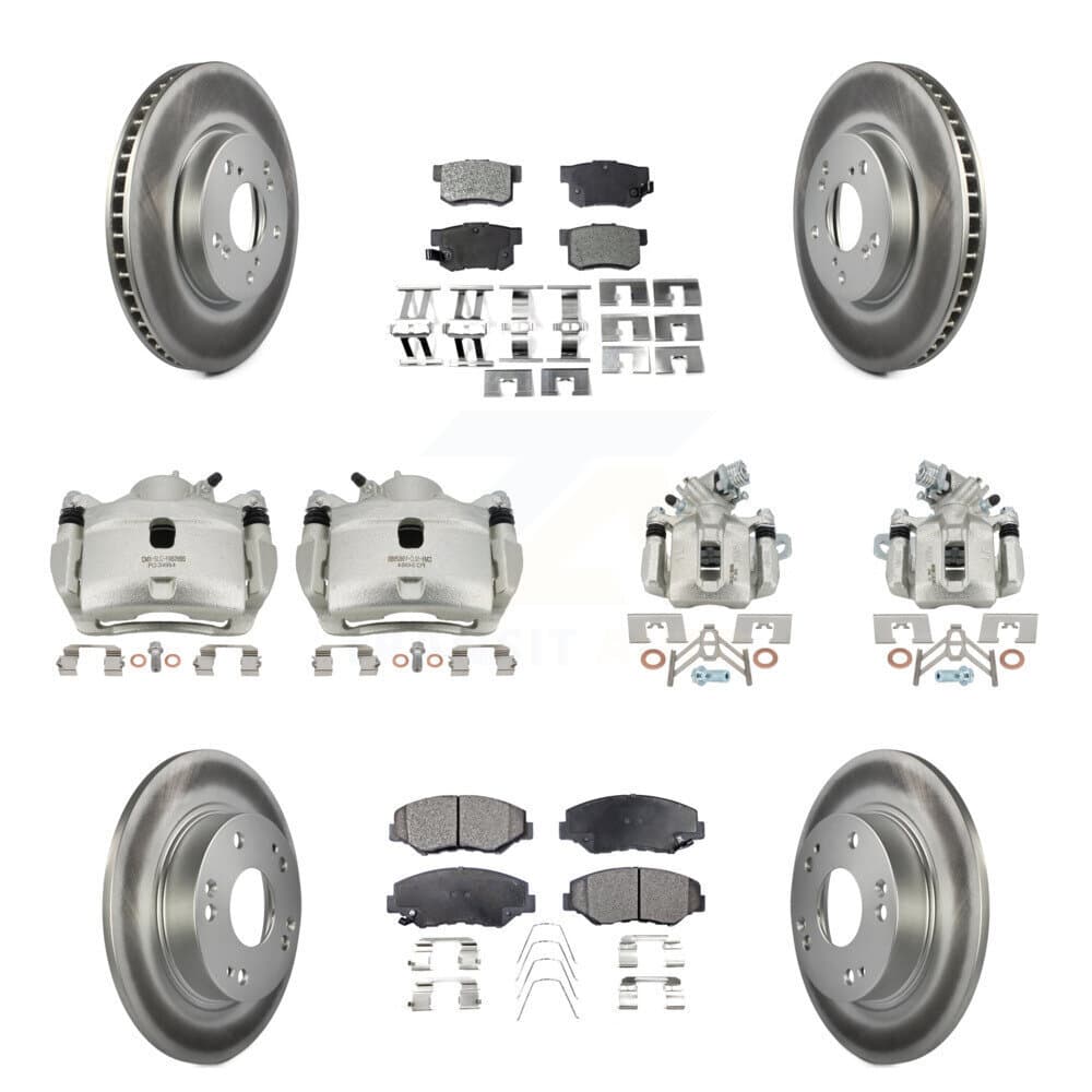 Transit Auto - KCG-100834P - Front and Rear Disc Brake Kits image 1