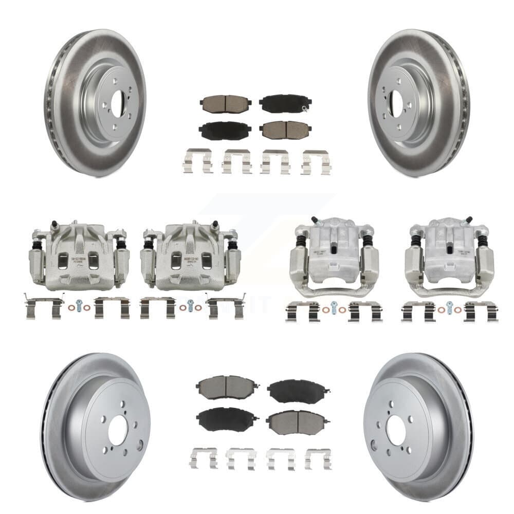 Transit Auto - KCG-100838C - Front and Rear Disc Brake Kits image 1