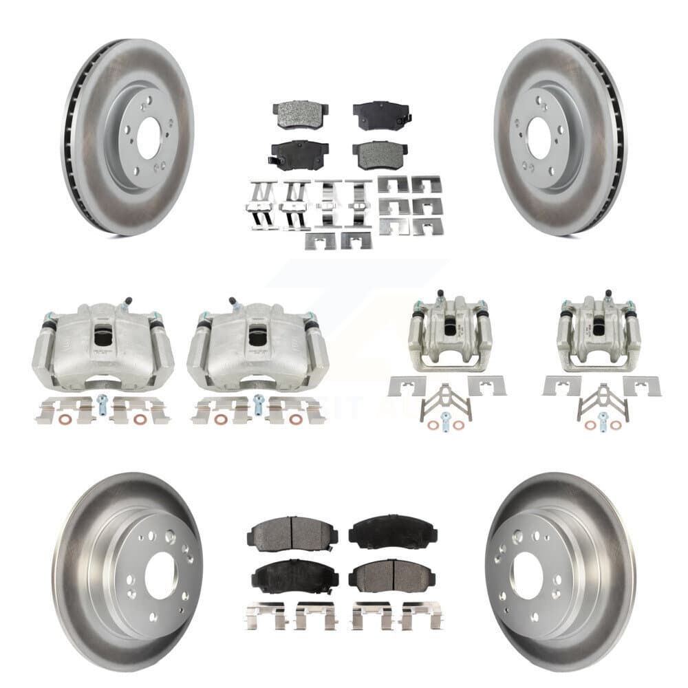 Transit Auto - KCG-100838T - Front and Rear Disc Brake Kits image 1