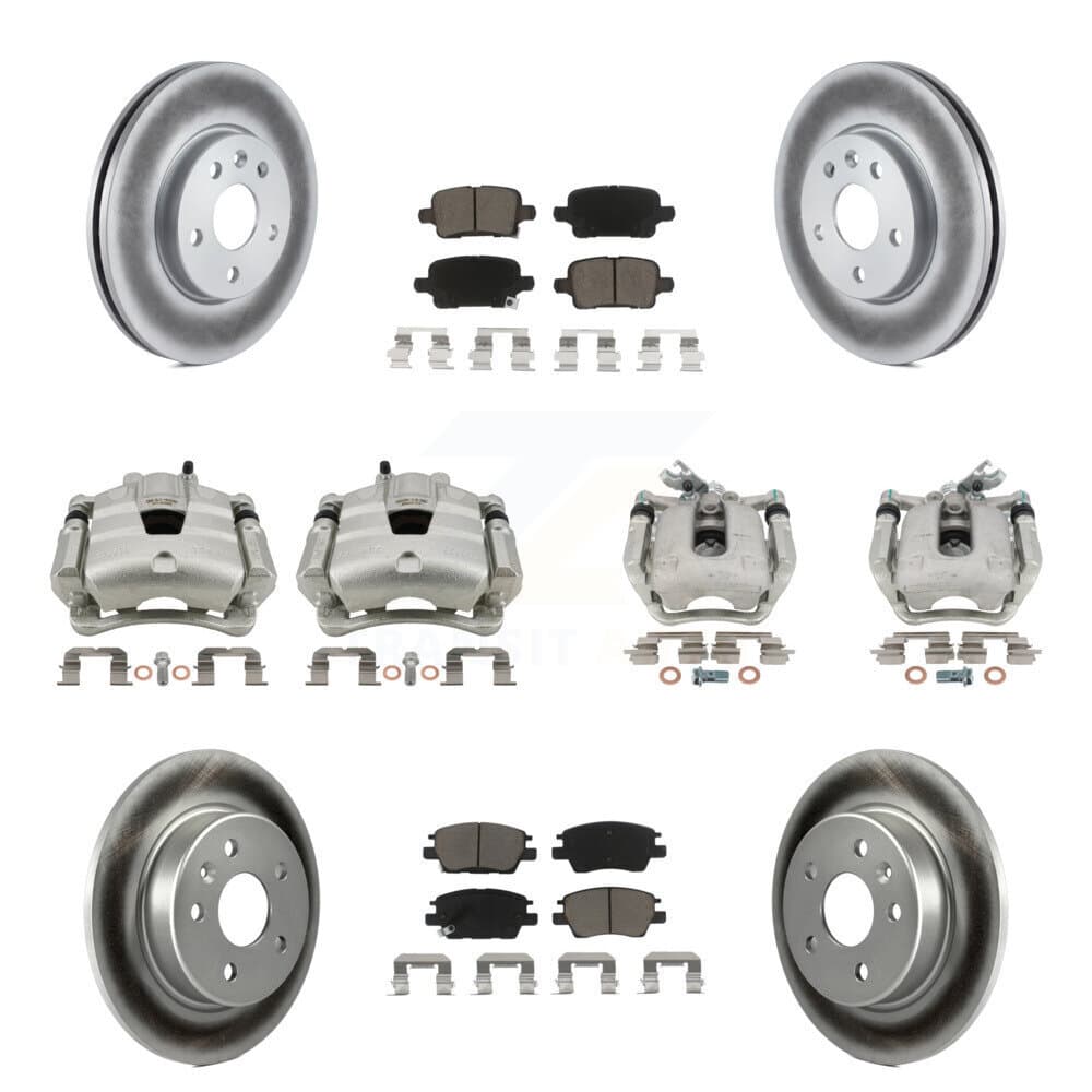 Transit Auto - KCG-100843C - Front and Rear Disc Brake Kits image 1