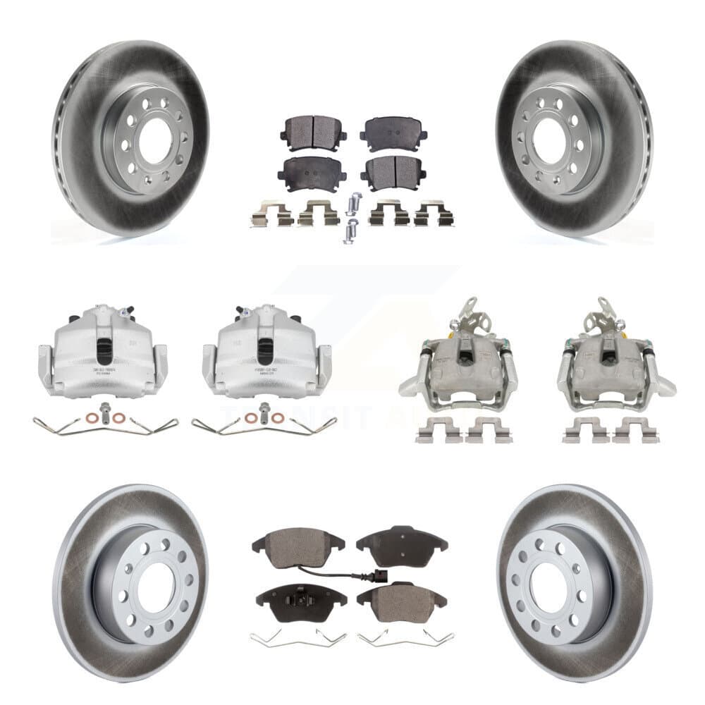 Transit Auto - KCG-100845T - Front and Rear Disc Brake Kits image 1