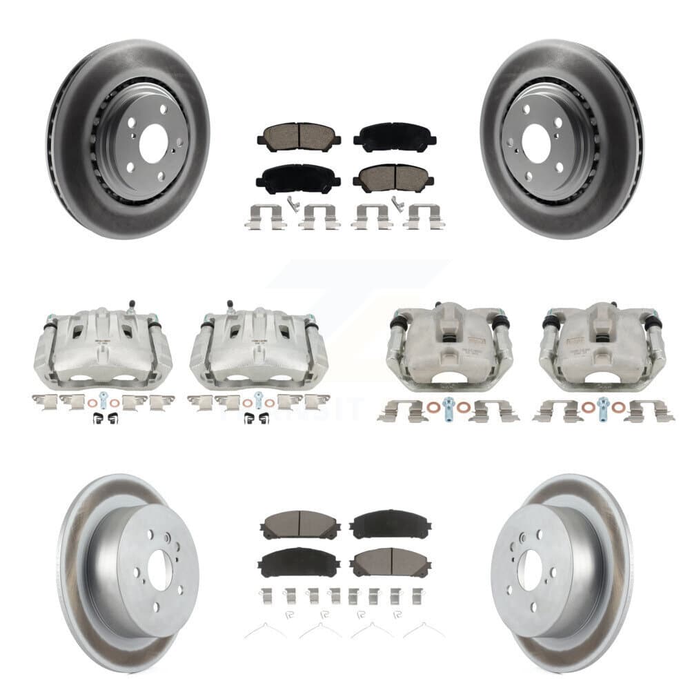 Transit Auto - KCG-100848C - Front and Rear Disc Brake Kits image 1