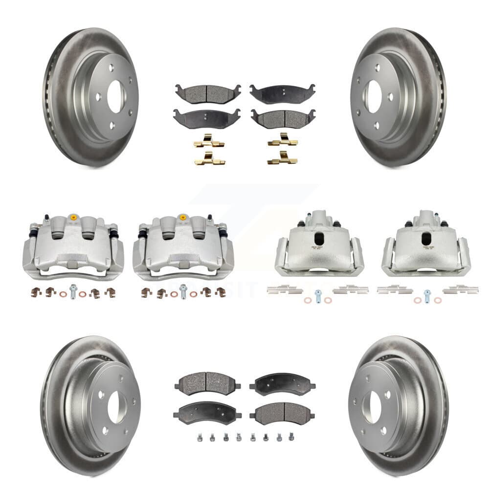 Transit Auto - KCG-100849P - Front and Rear Disc Brake Kits image 1