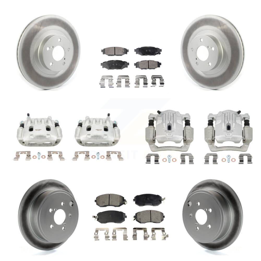 Transit Auto - KCG-100852T - Front and Rear Disc Brake Kits image 1