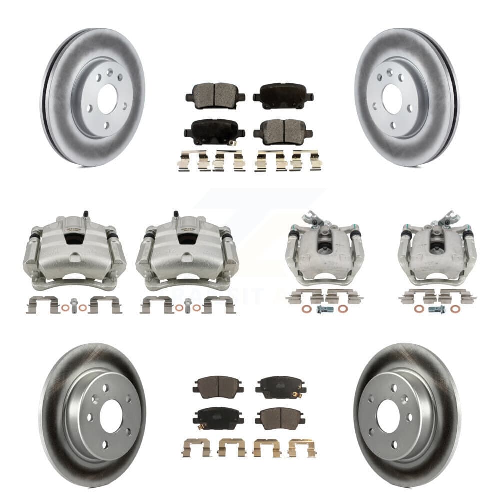 Transit Auto - KCG-100853T - Front and Rear Disc Brake Kits image 1
