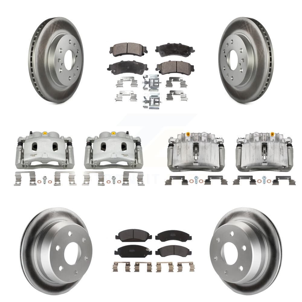 Transit Auto - KCG-100856P - Front and Rear Disc Brake Kits image 1