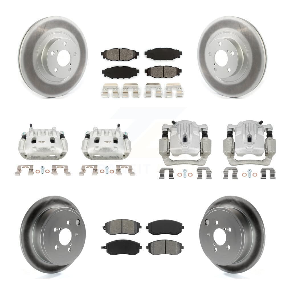 Transit Auto - KCG-100861S - Front and Rear Disc Brake Kits image 1