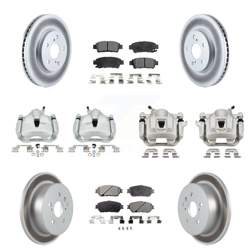 Transit Auto - KCG-100861T - Front and Rear Disc Brake Kits image 1