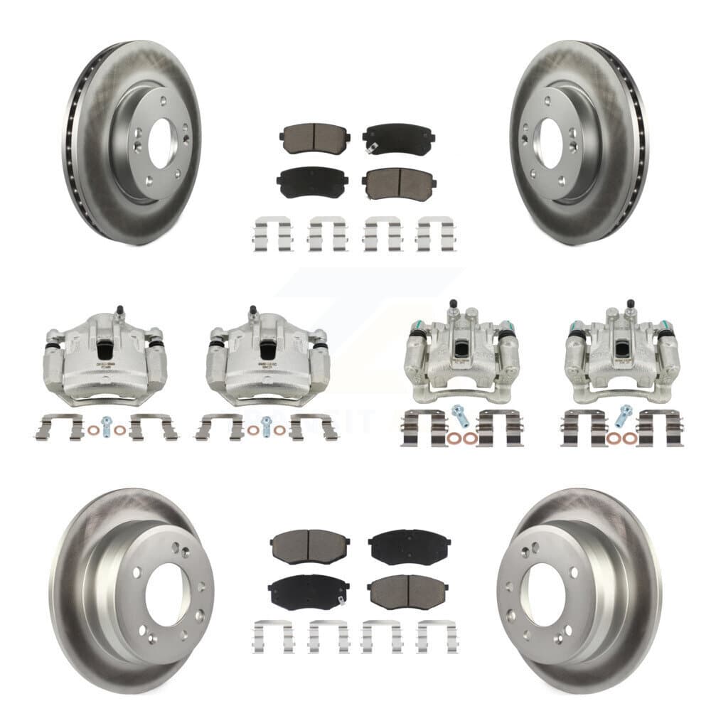 Transit Auto - KCG-100863C - Front and Rear Disc Brake Kits image 1