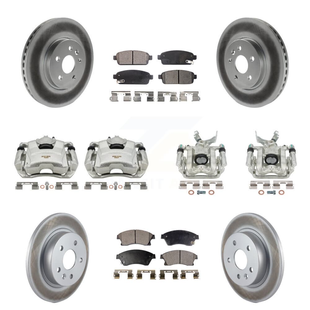 Transit Auto - KCG-100867T - Front and Rear Disc Brake Kits image 1