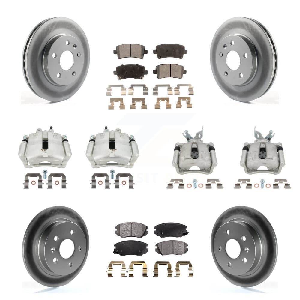 Transit Auto - KCG-100870P - Front and Rear Disc Brake Kits image 1